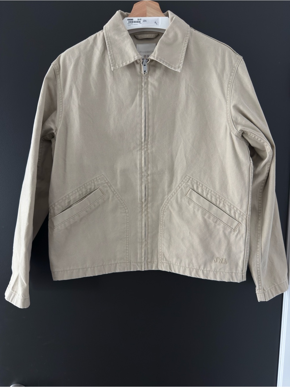 UNIQLO x JWA - Cream Zip Up Blouson size XS